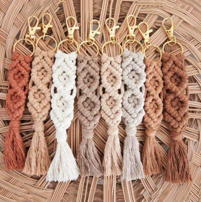 Hand Woven Keychain